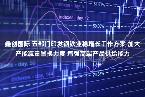 鑫创国际 五部门印发钢铁业稳增长工作方案 加大产能减量置换力度 增强高端产品供给能力