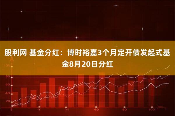 股利网 基金分红：博时裕嘉3个月定开债发起式基金8月20日分红