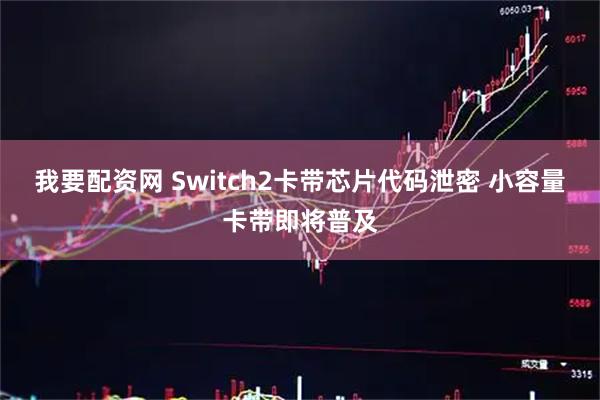 我要配资网 Switch2卡带芯片代码泄密 小容量卡带即将普及